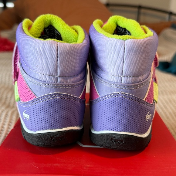 Brand new See Kai Run Snow Purple and Green Kids Boots - Picture 5 of 7